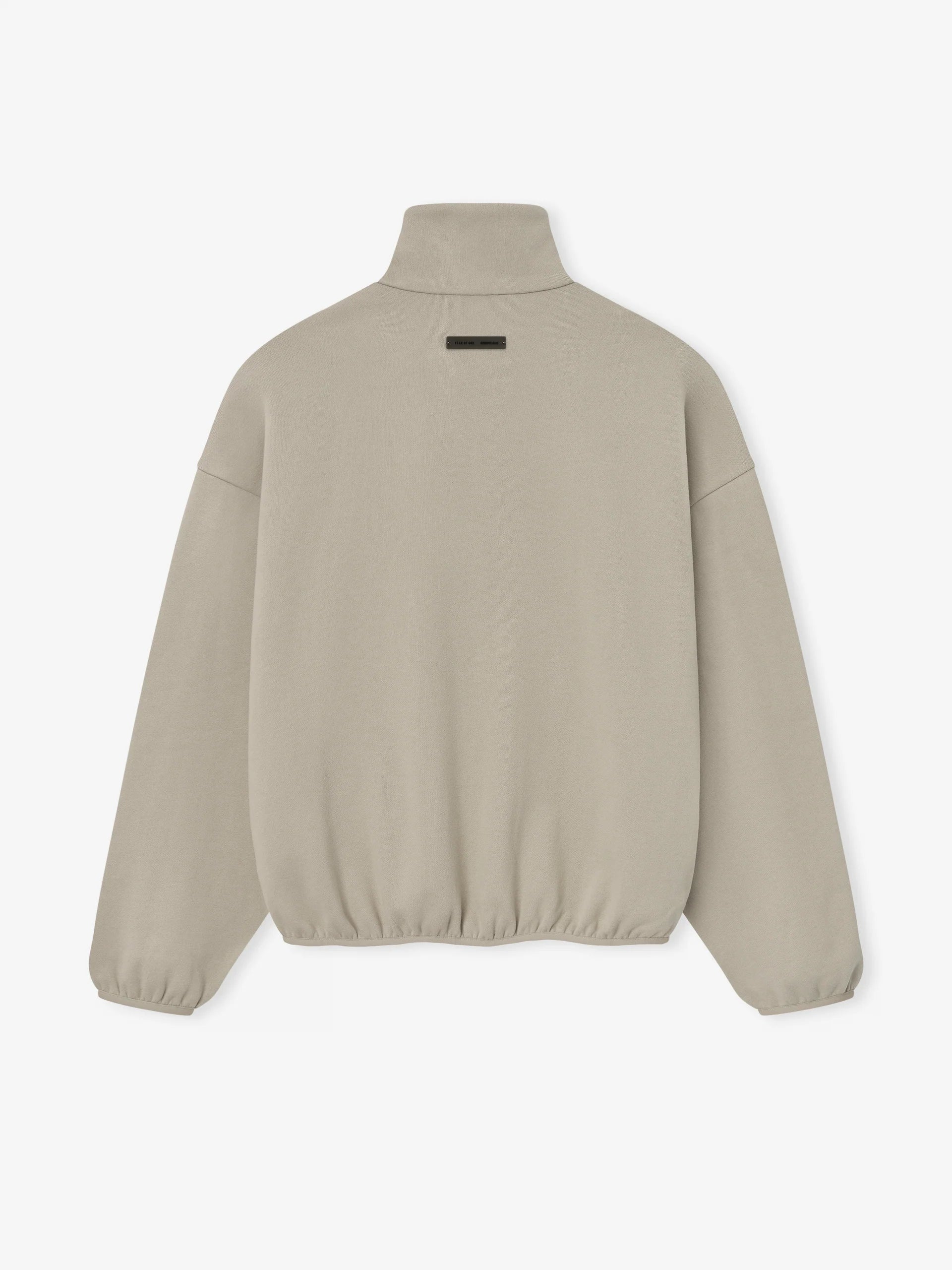 Modern Fleece Track Jacket With Piping
